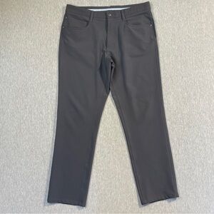 FootJoy Golf Pants Men’s Size 34 x 32 Gray Athletic Fit Flat Front